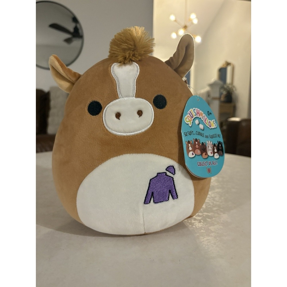 Kentucky Derby 2020 Silky 8" Squishmallow 2020 Genuine Churchill Downs Verified